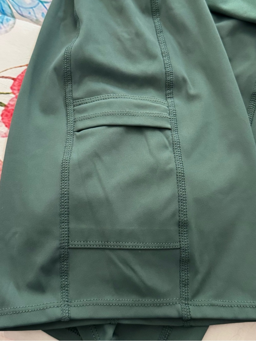 Abercrombie & Fitch Traveler Mini Dress Green Size Small - Picture 5 of 5